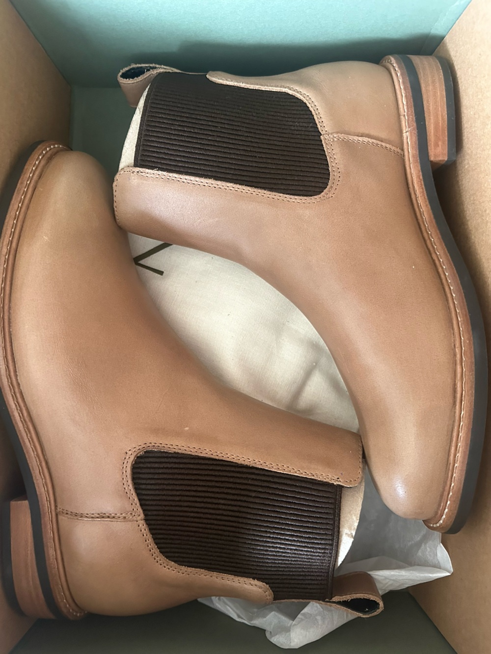 Nisolo Carmen Chelsea Boot 2.0 - NWT almond, size 8.5